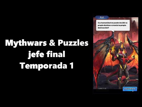 myth wars  New  MythWars \u0026 Puzzles  -  Jefe Final Temporada 1