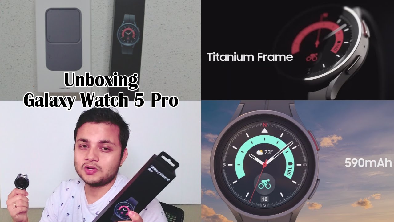 Samsung Galaxy Watch 5 Pro - Unboxing, Setup, Features and Review 