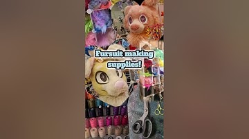 Fursuit making supplies! How to make a furry head!