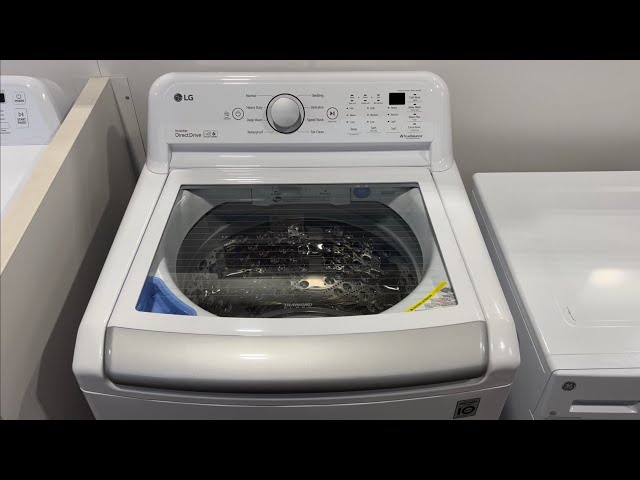 LG Top Load Washer with TurboWash Technology WT7300CW Review & Demo (2019)  