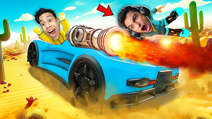 البقاء على قيد الحياة في الصحراء صنعت سيارة صاروخية ولكن.. مع أصدقائي 😱🔥| Dusty Trip