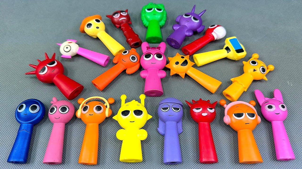 Crazy! 🤯Incredibox Sprunki Toys Play , Finding Pinki, Mr.Bot, Vineria, Owakcx,Pinki,Simon,Oren! ASMR