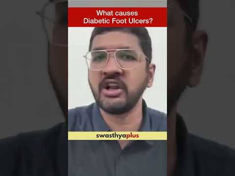 What are the causes of Diabetic Foot Ulcers? | Diabetes | Dr Mahesh Rath | #Shorts
