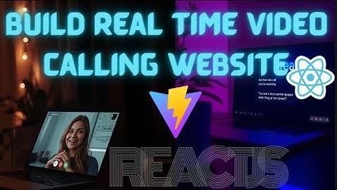 Build a RealTime Video Call Chat Platform 😌  - Reactjs | ZEGOCLOUD