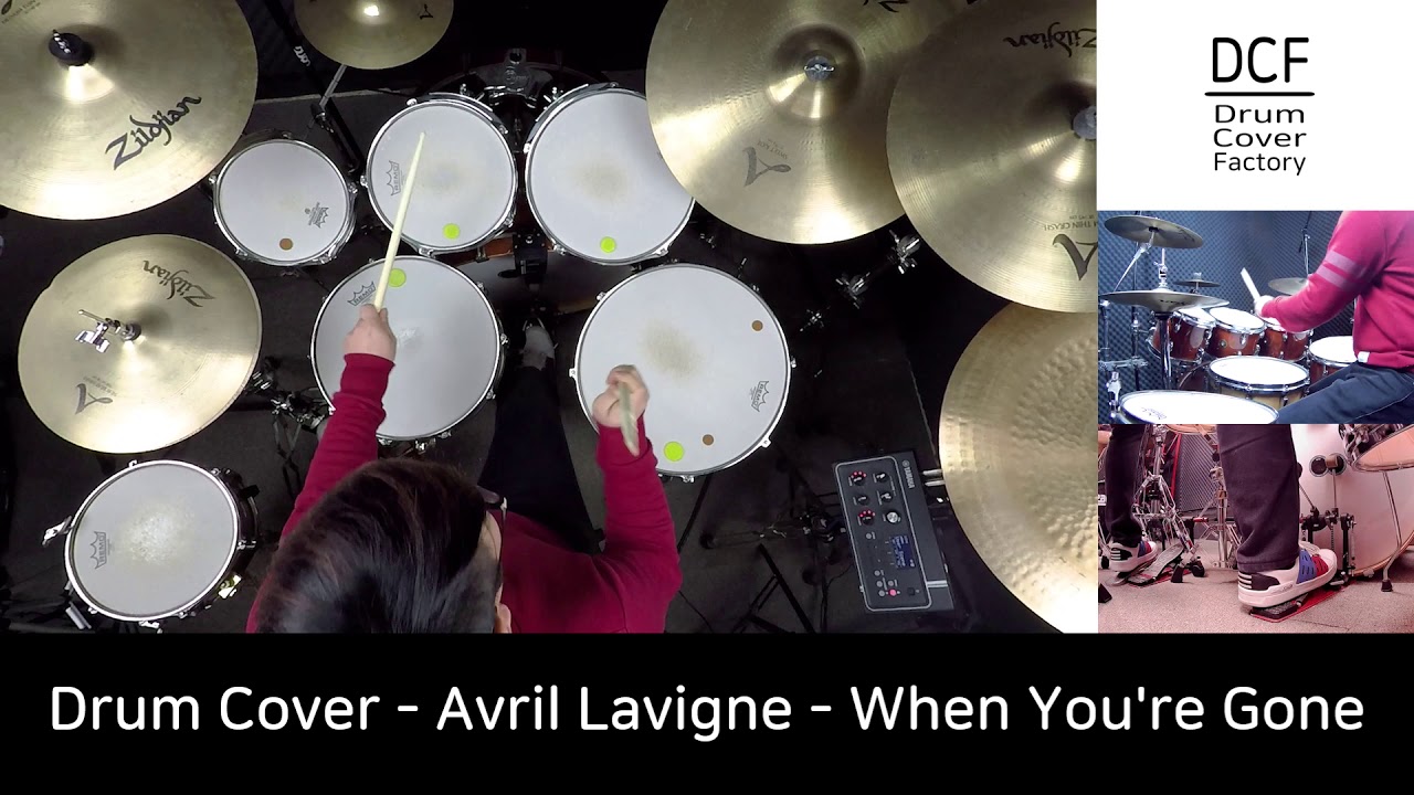 Avril Lavigne When You Re Gone Drum Cover By 유한선 Dcf Youtube
