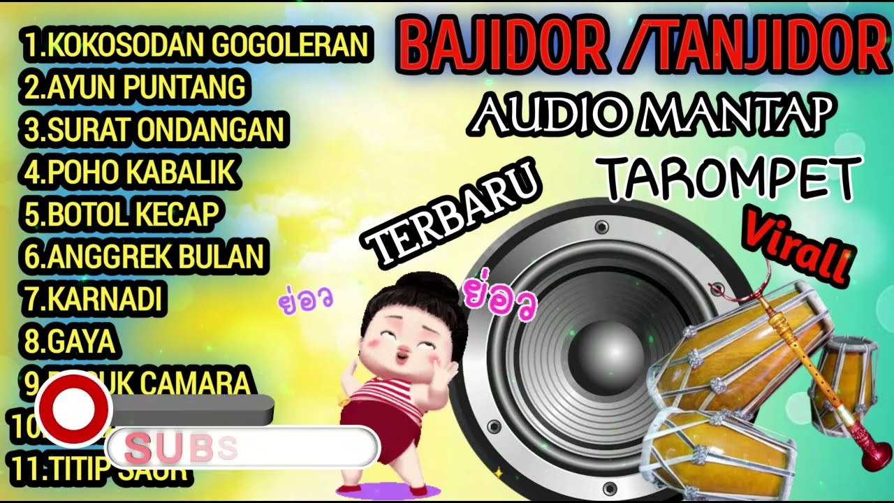BAJIDOR DANGDUT || KOKOSODAN GOGOLERAN VIRALL FULL ALBUM