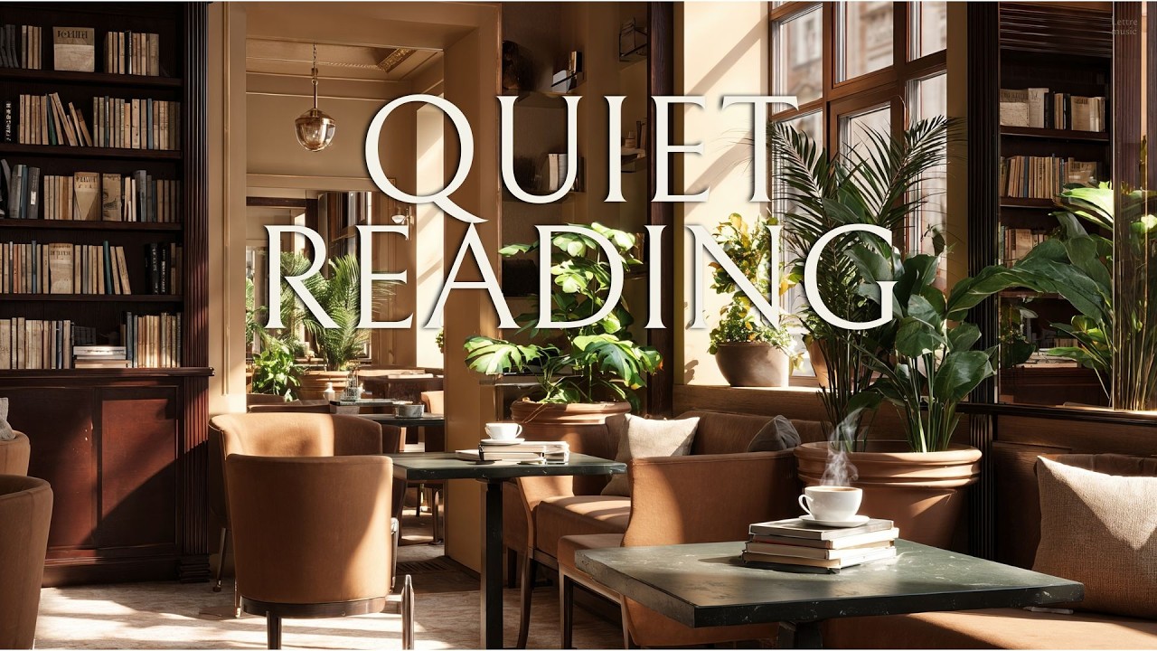Quiet Reading Cafe – Soft Piano Jazz for Study & Calm Afternoons (30 Min)