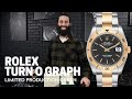Rolex Turn o Graph Limited Production Green Hand 116263 Review | SwissWatchExpo