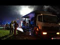 2022-10-18 Vrachtwagenbrand Keizersveer in Raamsdonksveer