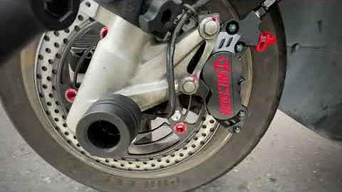 晉弘車業-銨科anchorANC42 Smax 直上式CNC對四剎車卡鉗FAR 赤鬼浮動碟 從全新黑開始磨 anchor FAR SMAX - 天天要聞