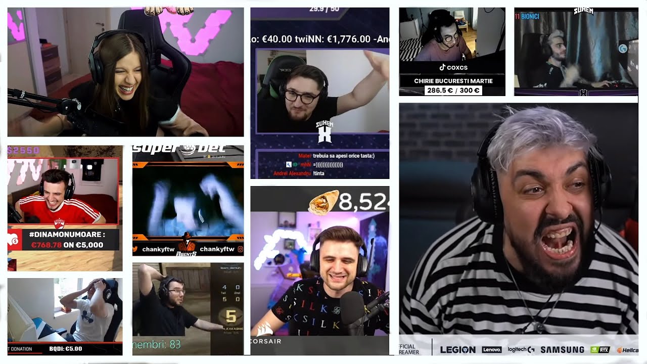FUNNY MOMENTS / ROMANIAN STREAMERS #2