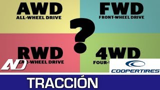 ¿Qué diferencia hay entre 4x4, AWD, RWD y FWD? Tracción en Cooper Consejos