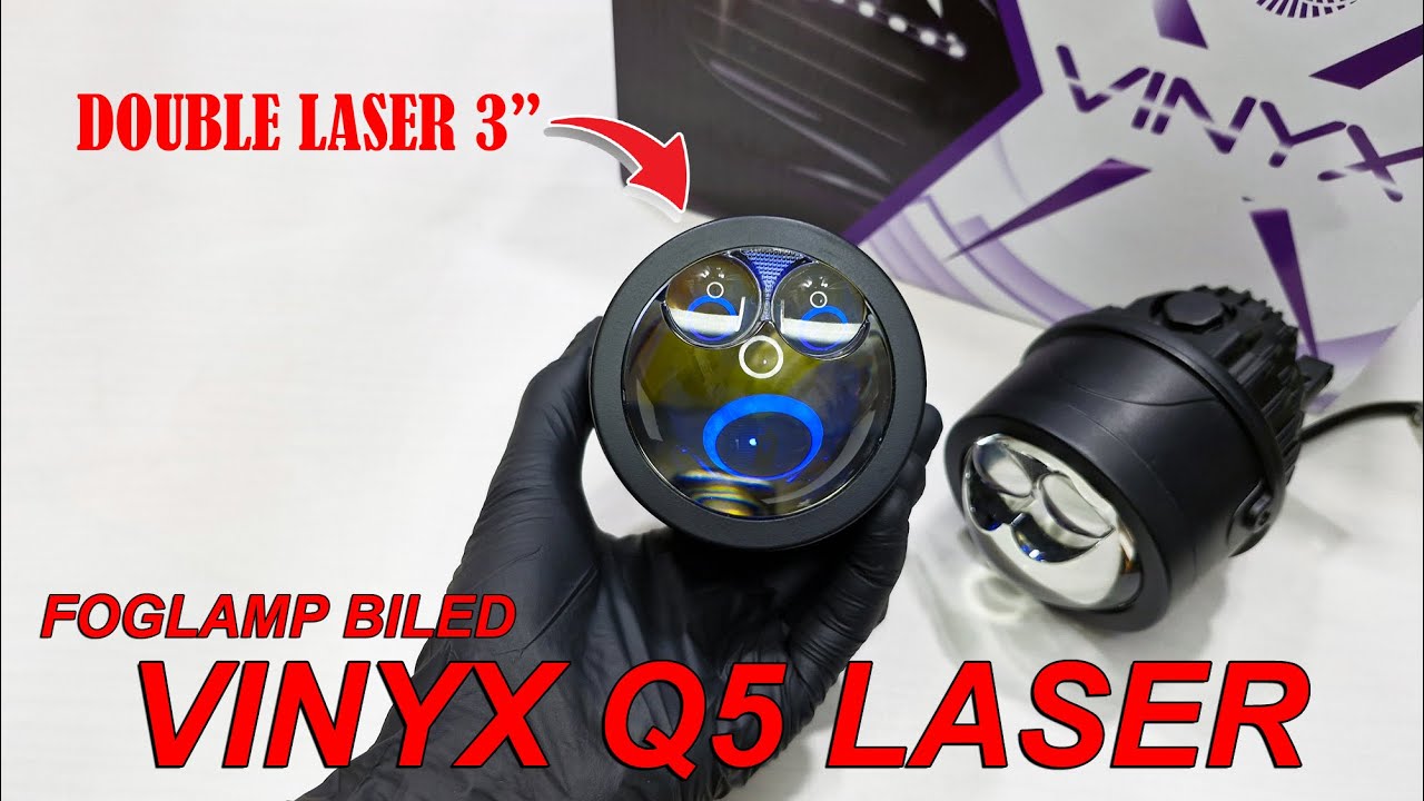 Review Foglamp Biled Vinyx Q5 Laser 3 Inchi