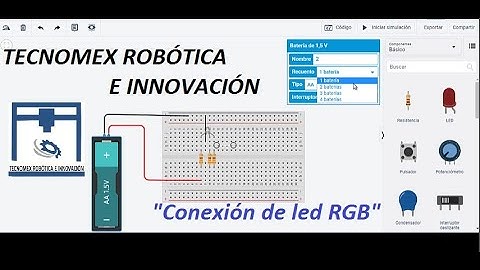 Como conectar un LED RGB