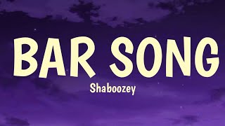 Shaboozey -  A Bar Song Tipsy (Lyrics) someone pour me up a double shot of whiskey