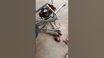 tư chế xe rùa.. chạy bằng máy cắt cỏ.. 😄😄😄