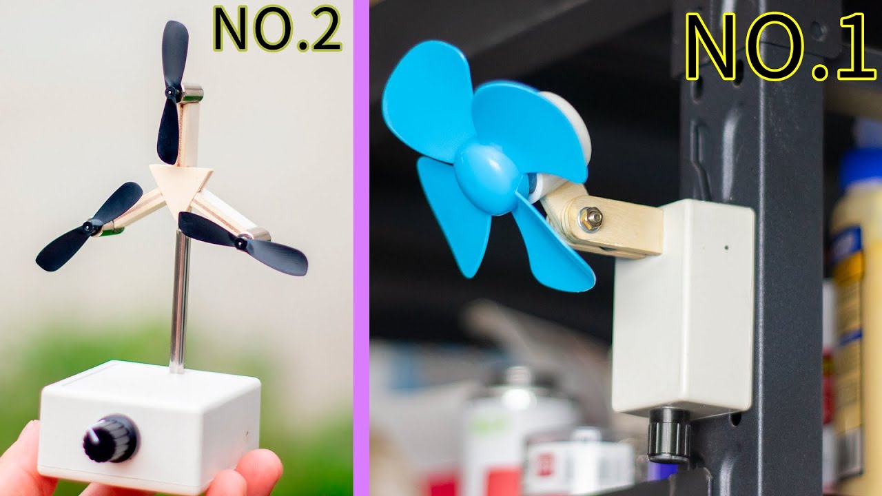TOP 2 Awesome Electric fan Ideas YouTube