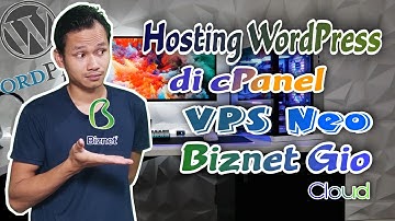 Hosting WordPress di cPanel VPS Neo Lite Biznet Gio Cloud