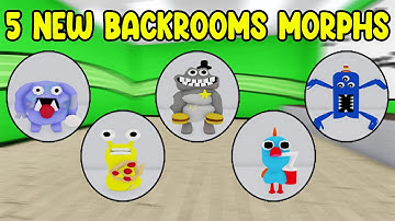 UPDATE - How to Find 5 NEW BACKROOMS MORPHS in Find The Backrooms Morphs