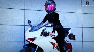 Girl's riding superbike #4 | tiktok trending | Adibe Zeme