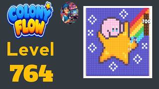 Colony flow level  764 Hard level solution and walkthrough 