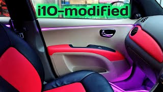 i10 modified interior | hyundai i10 modification interior and exterior | head lights modified
