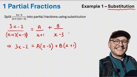 Edexcel IAL Pure Mathematics 4 - Chapter 2: Partial Fractions (Video 1)