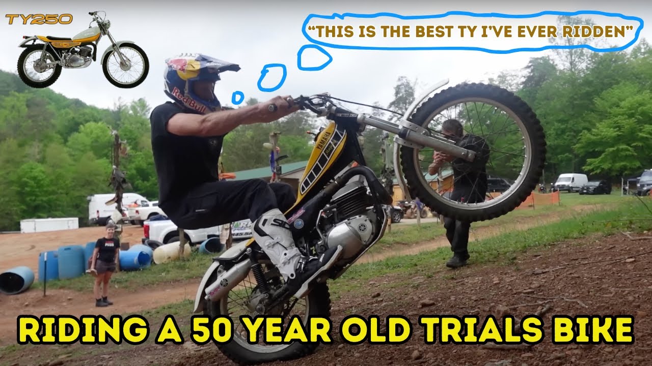 Riding a 50 Year Old Trials Bike