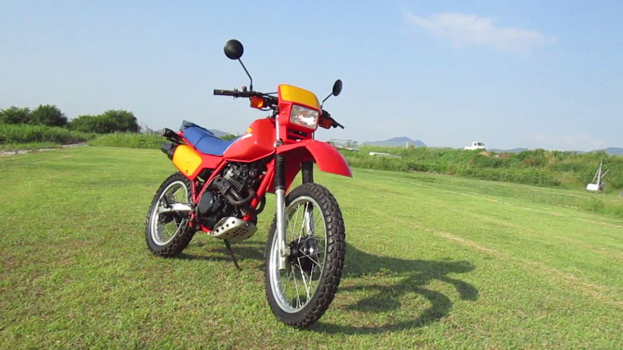 ☆1983年 XLX250R 始動走行チェック動画 MD08 綺麗な車両！ ☆ - YouTube