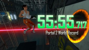 Portal 2 Speedrun Old World Record in 55:55