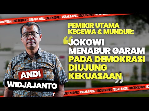 PEMIKIR UTAMA KECEWA & MUNDUR: "JOKOWI MENABUR GARAM PADA DEMOKRASI DI UJUNG KEKUASAAN"