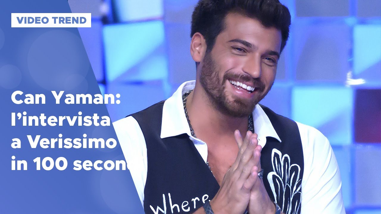 Can Yaman: l'intervista in 100 secondi