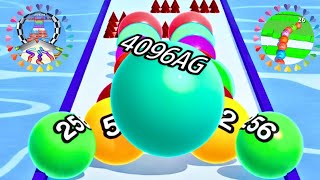 Ball Run 2048 Infinity Mode 8192Ag Wall Vs Gummy Worm Go Vs Snake Color Ball Max Levels