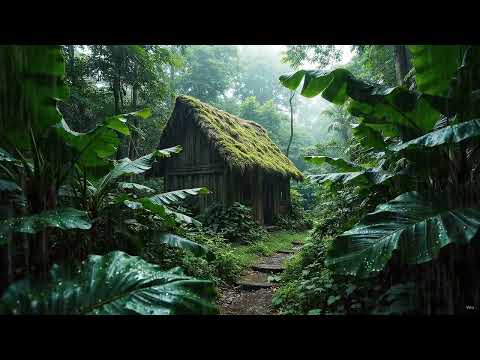 Wrapped In Endless Tropical Rain 🌿 A Peaceful Place To Rest Your Mind Tonight
