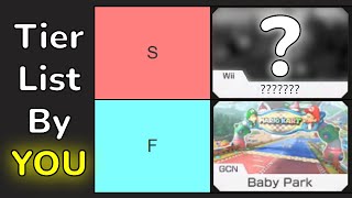 The WHOLE COMMUNITY Makes a Mario Kart Tier List