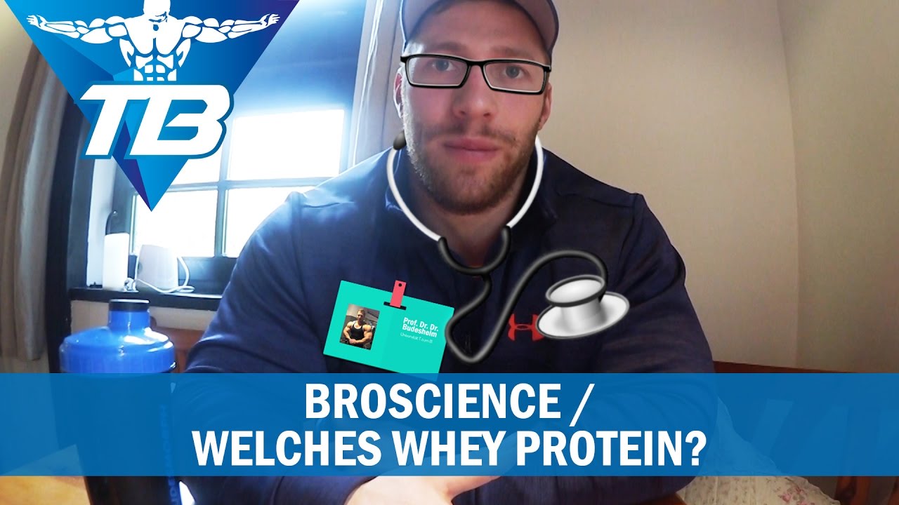 Broscience | Welches Whey Protein nutze ich? - YouTube