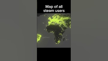 Map of all steam users
