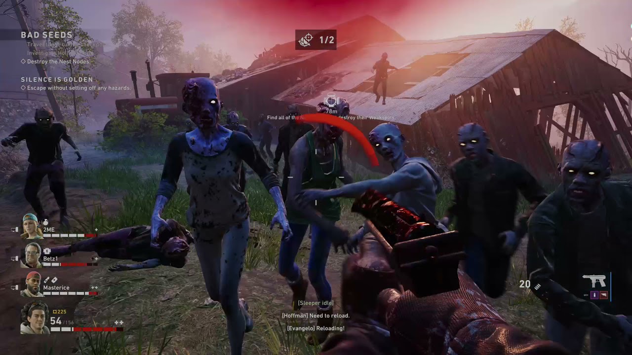 Back 4 Blood Beta Crossplay Gameplay