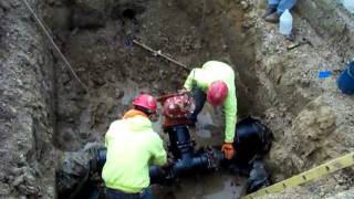 Fire Hydrant Valve installation.