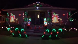 Agritopia Christmas lights in Gilbert Arizona, 2025.