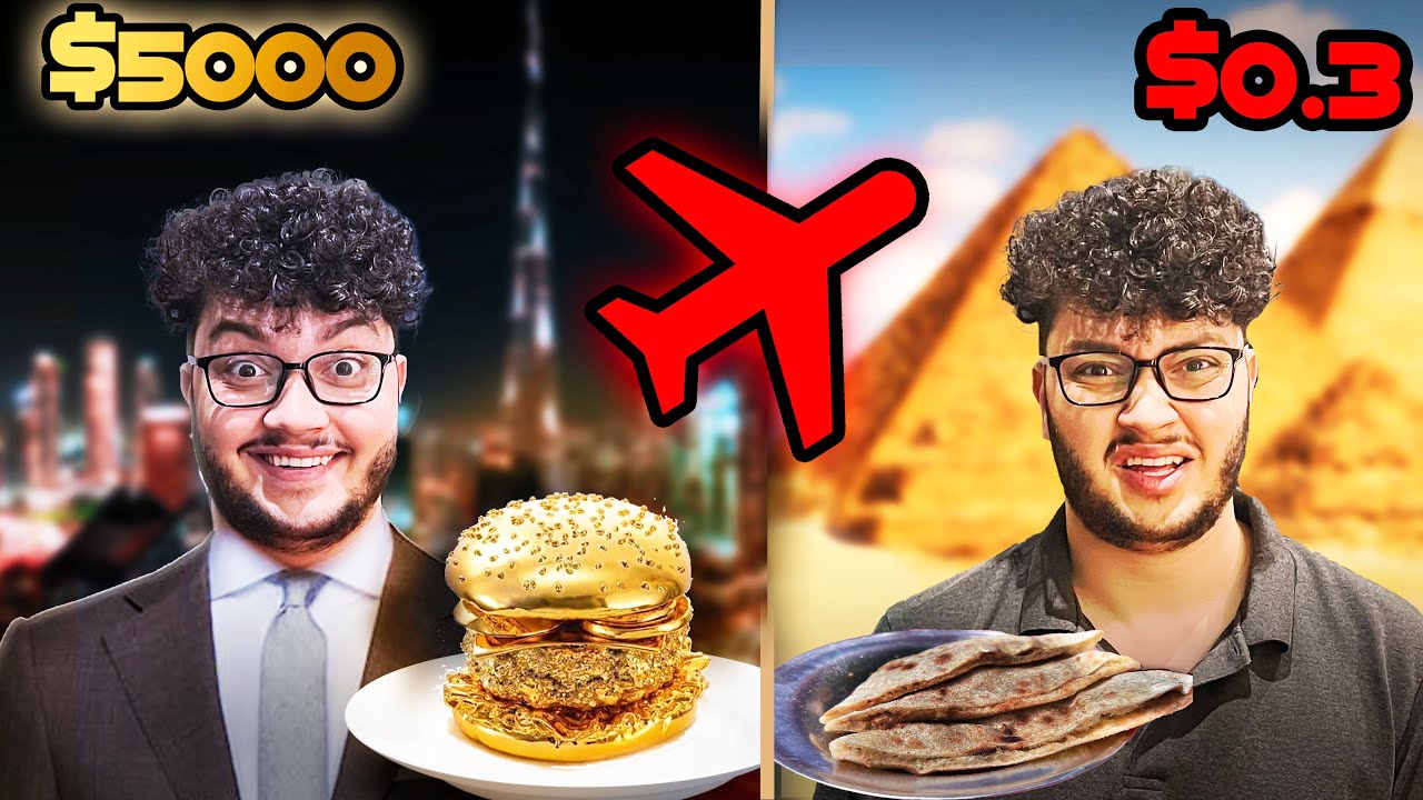 تجربة اغلى و ارخص وجبة في الوطن العربي ? (سافرت مرتين)