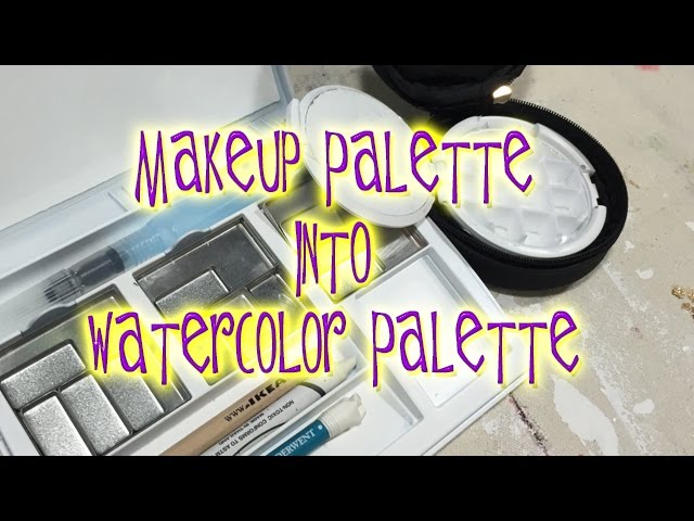 Travel Watercolor Set Tips - Winsor and Newton Cotman Mini Plus Palette  Hack & Test Paint 