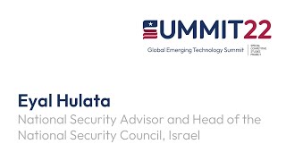 SCSP Global Emerging Technology Summit: Eyal Hulata