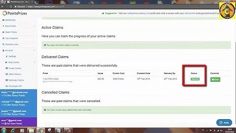 POINTSPRIZES GET POINTS WITH PAYMENT PROOF
