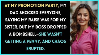NEW! At My Promotion Party, My Dad’s Shocking Claim Led to an Unexpected Twist!
