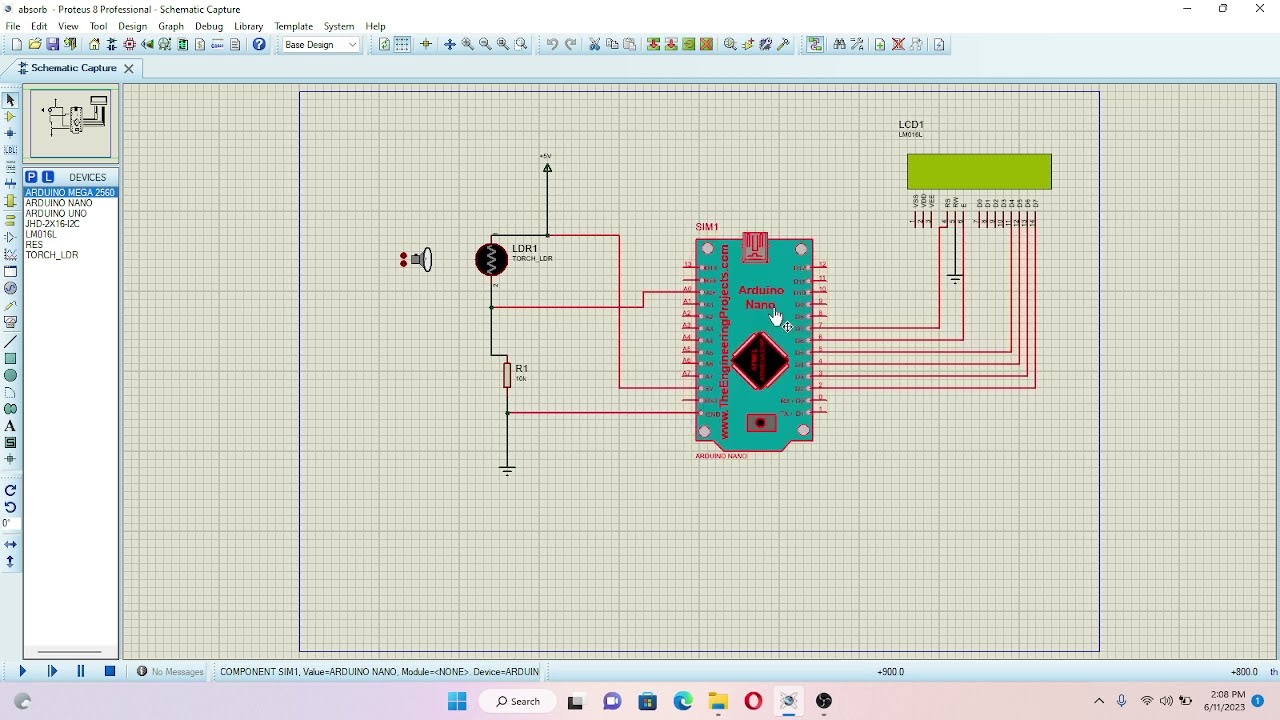 hex files in proteus 8 professional