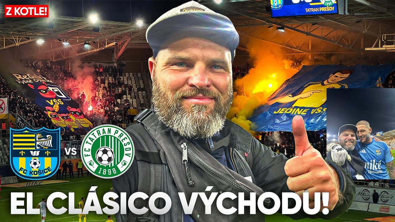 Z🔥KOTLE! Východniarske DERBY po 13ti letech! Obří rivalita! Sem na hřišti!Kotle na MAX!KOŠICE-PREŠOV