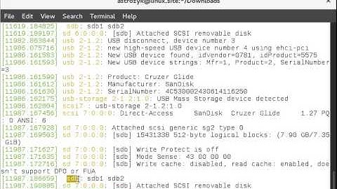 How to put a Linux ISO File onto a USB Stick using the Linux Command Line
