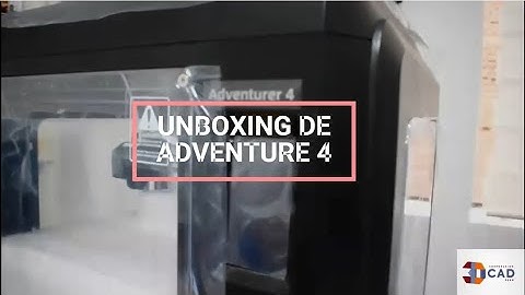 UNBOXING ADVENTURER 4 - FLASHFORGE