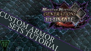 MHGU: How to Make a Custom Armor Set